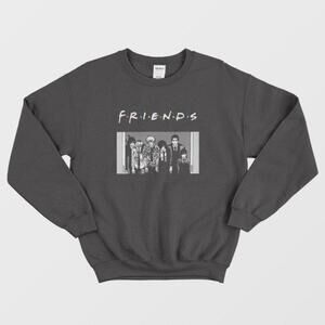 Chainsaw Man Friends Anime Manga Fan Retro Graphic Unisex Sweatshirt